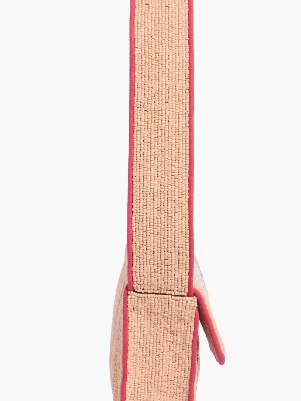 Sardines Beaded Pink Shoulder Bag - Picture 4 of 14